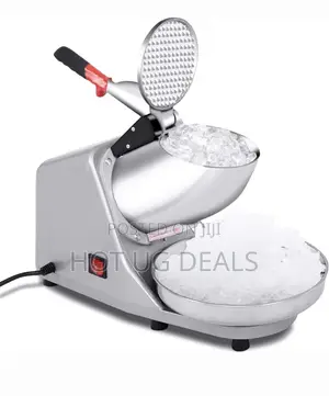Photo - Ice Machine Ice Crusher With Stainless Steel Blade