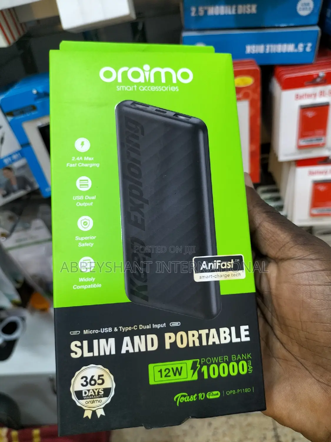 Portable Fast Powerbank for All Smartphones