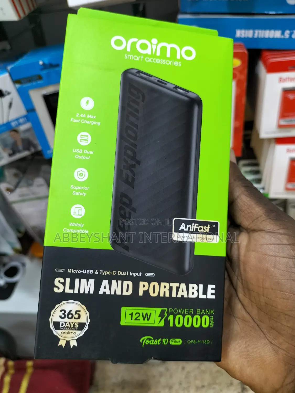 Portable Fast Powerbank for All Smartphones