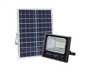 Neelux 100W Bright Outdoor Security Solar LED Floodlight