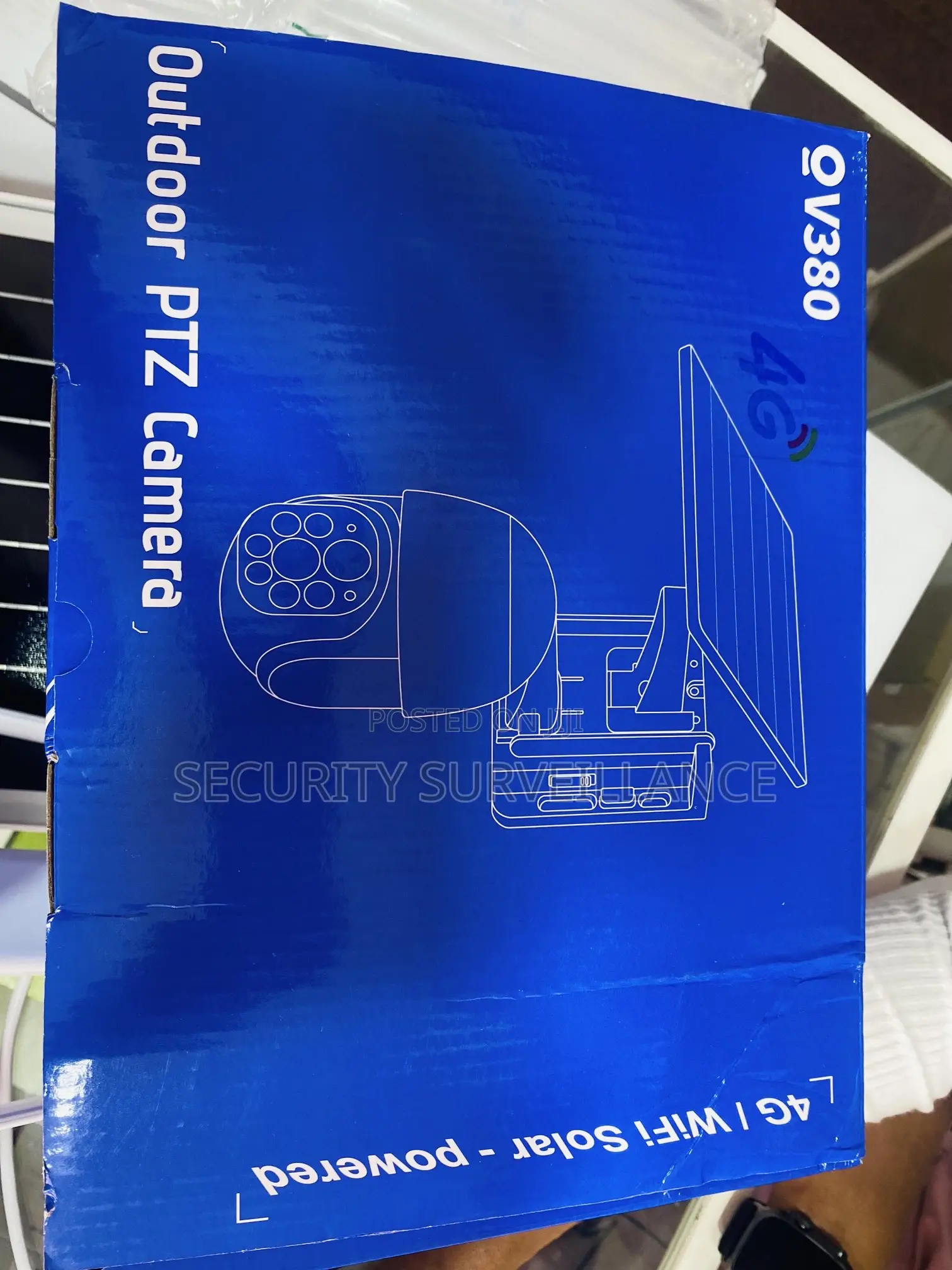 Dual Lens Solar Powered 4G Simcard Outdoor Waterproof Camera