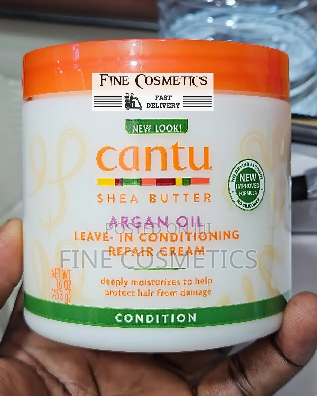 Cantu ARGAN OIL Leave-in Conditioning Repair Cream