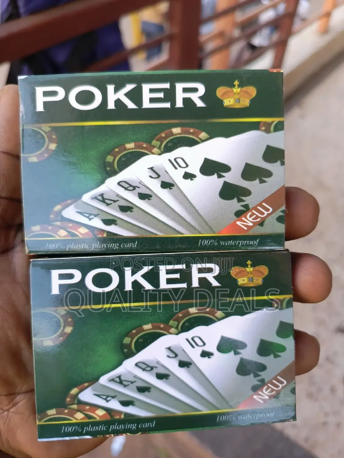 Plastic Poker Cards
