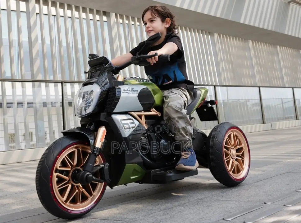 Kids Ducati Rechargeable Bike