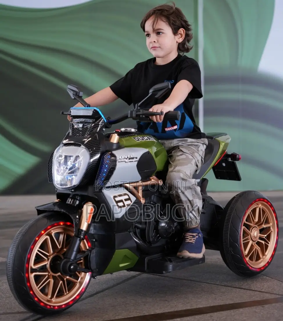 Kids Ducati Rechargeable Bike
