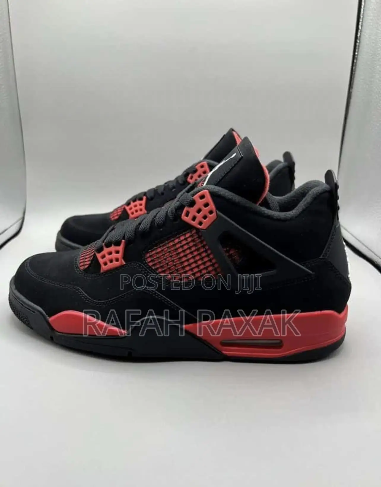 Original Nike Air Jordan 4 Retro Thunder Red Sneaker