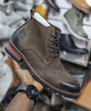 Original Men’S Dark Tan Timberland Oxford Boots
