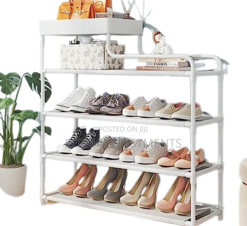 Multipurpose 4 Tier Shoe Rack Storage Rack