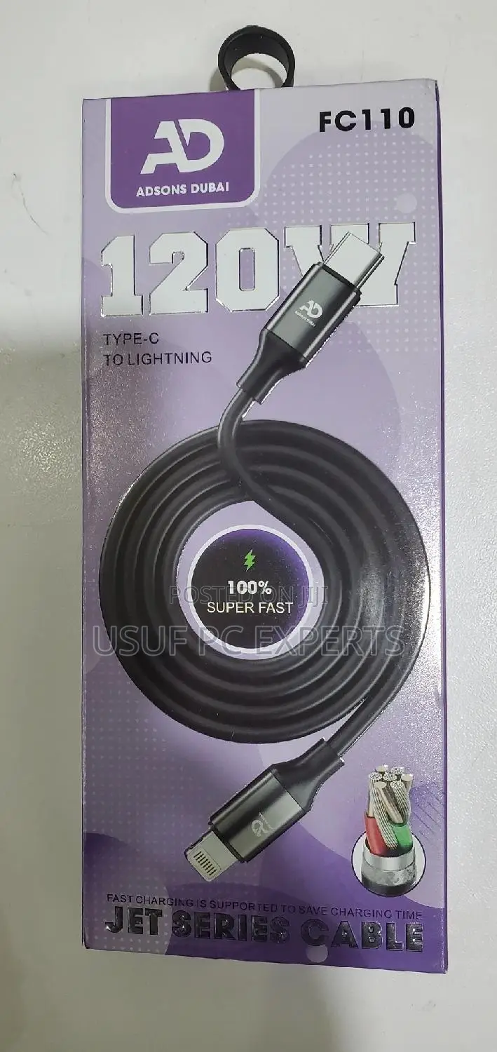 Adsons Type C to iPhone Cable