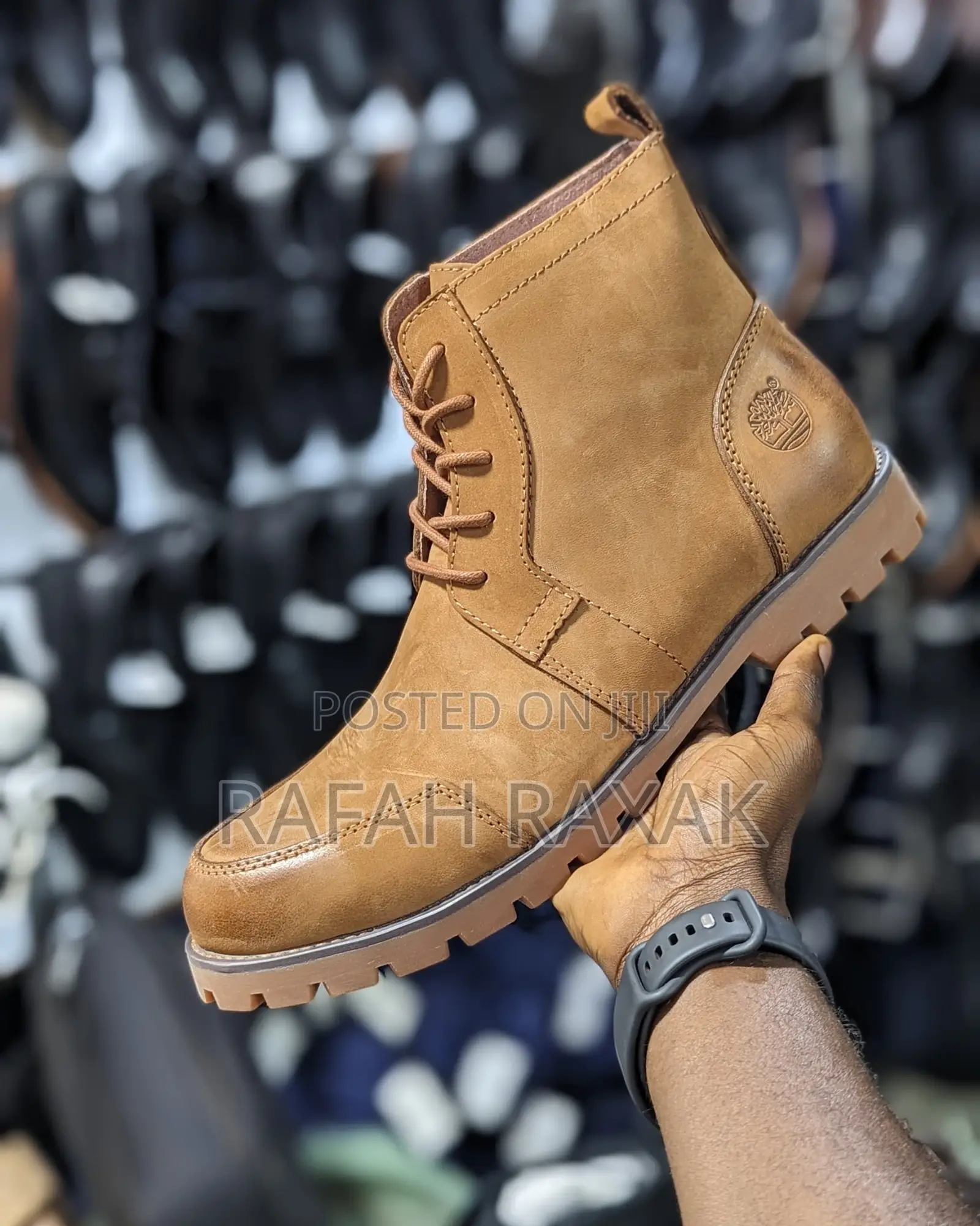 Original Brown Casual Premium Leather Casual Boots