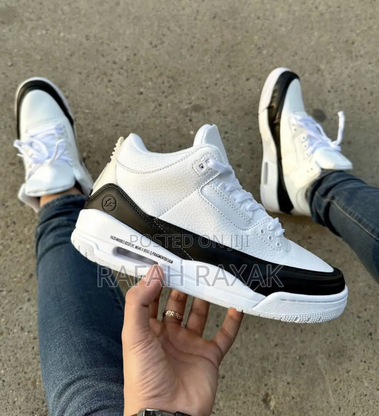 Original Nike Air Jordan 3 Retro Fragments Sneaker