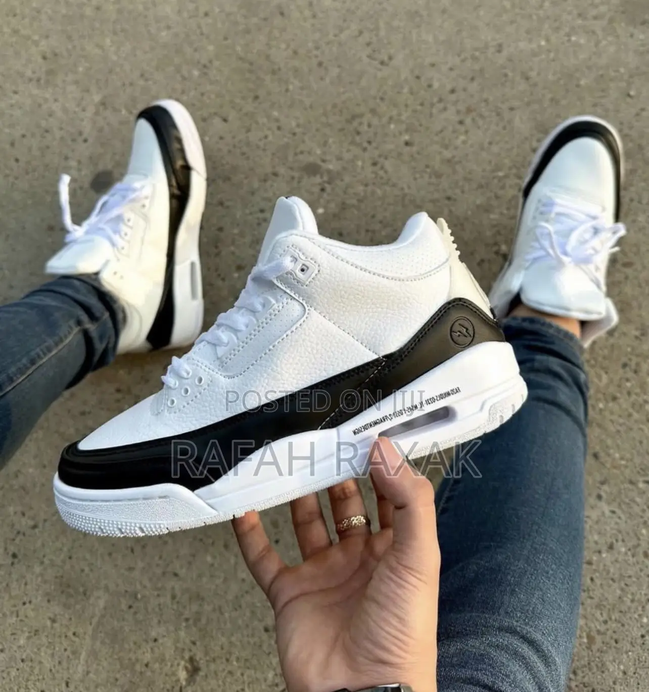 Original Nike Air Jordan 3 Retro Fragments Sneaker