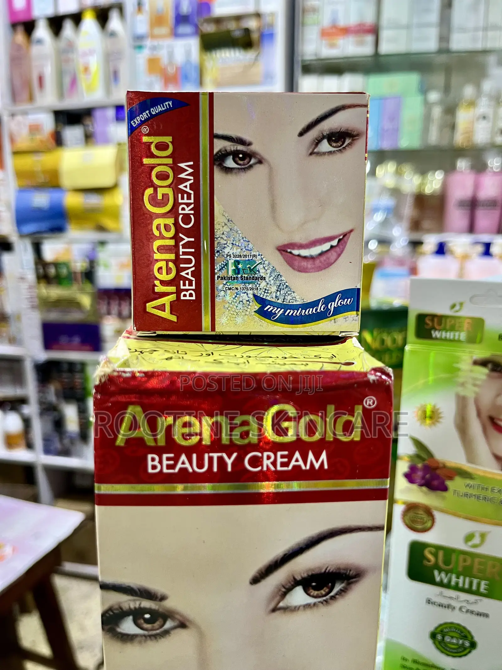 Arena Gold Clarifying Beauty Cream