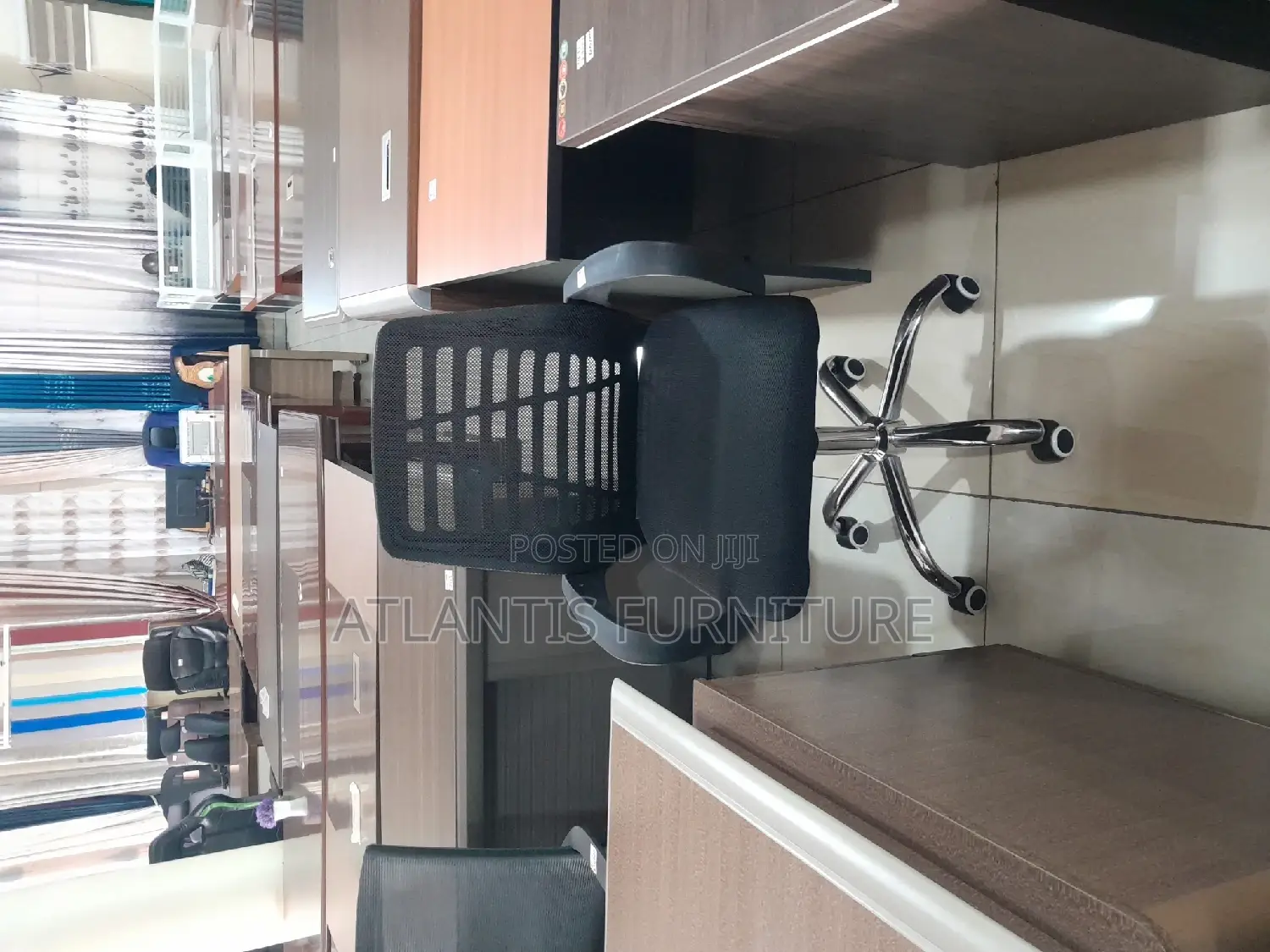 Black Castors Office Chair