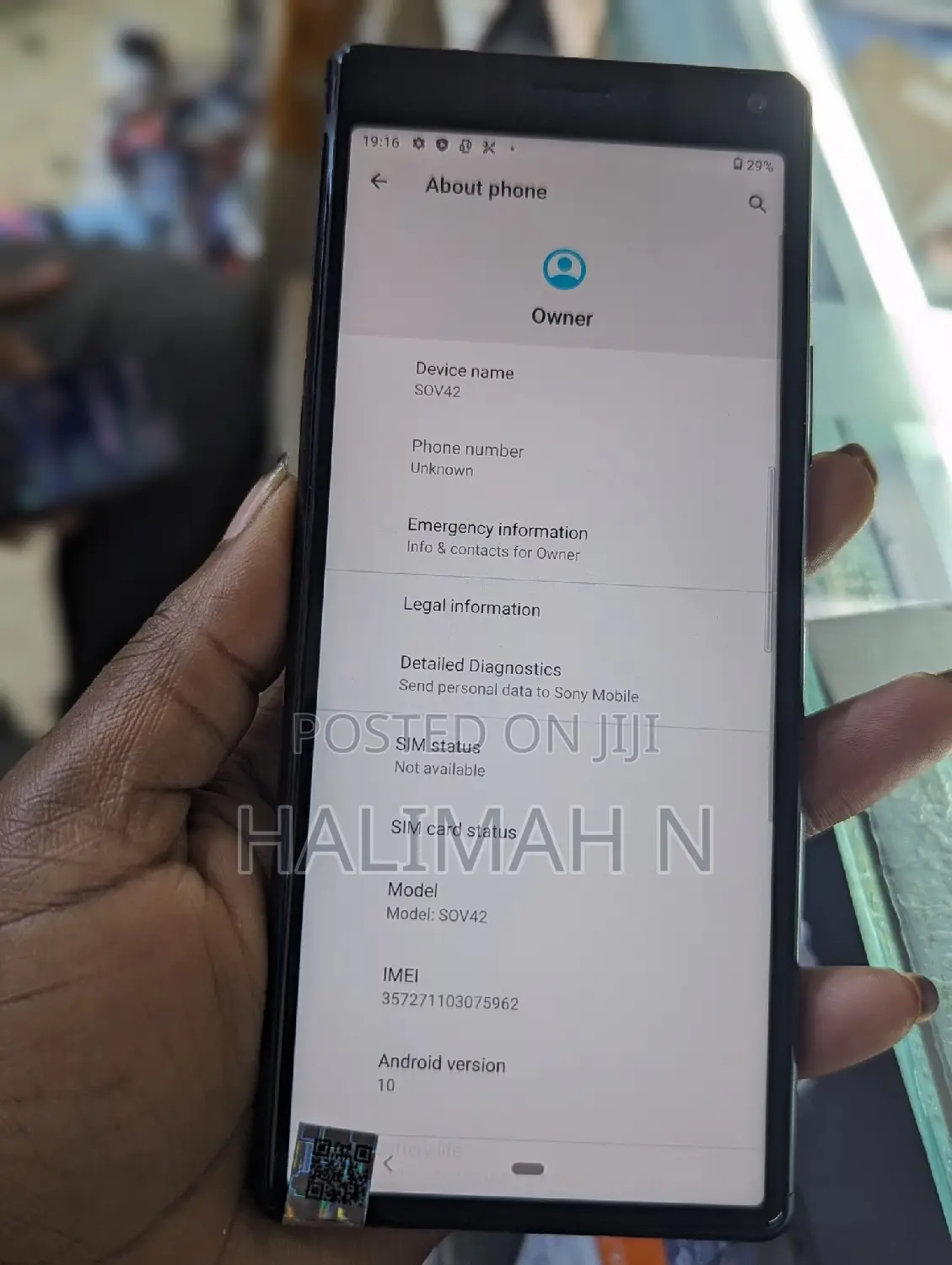 Sony Xperia 8 SOV42 64 GB Blue