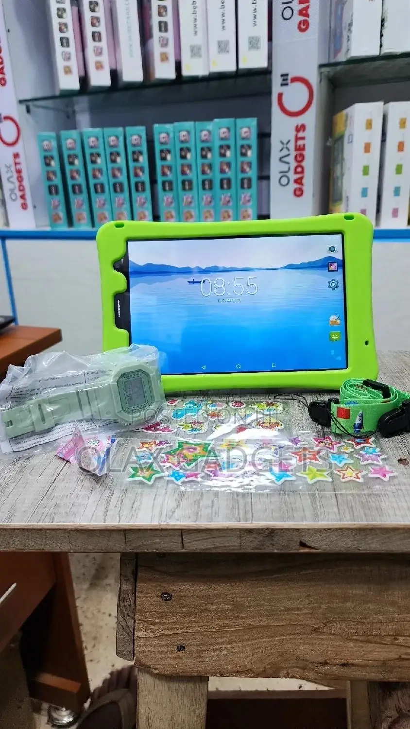 Modio 128 Kids Tablet 8 Inches With Strong Cover Case 256gb