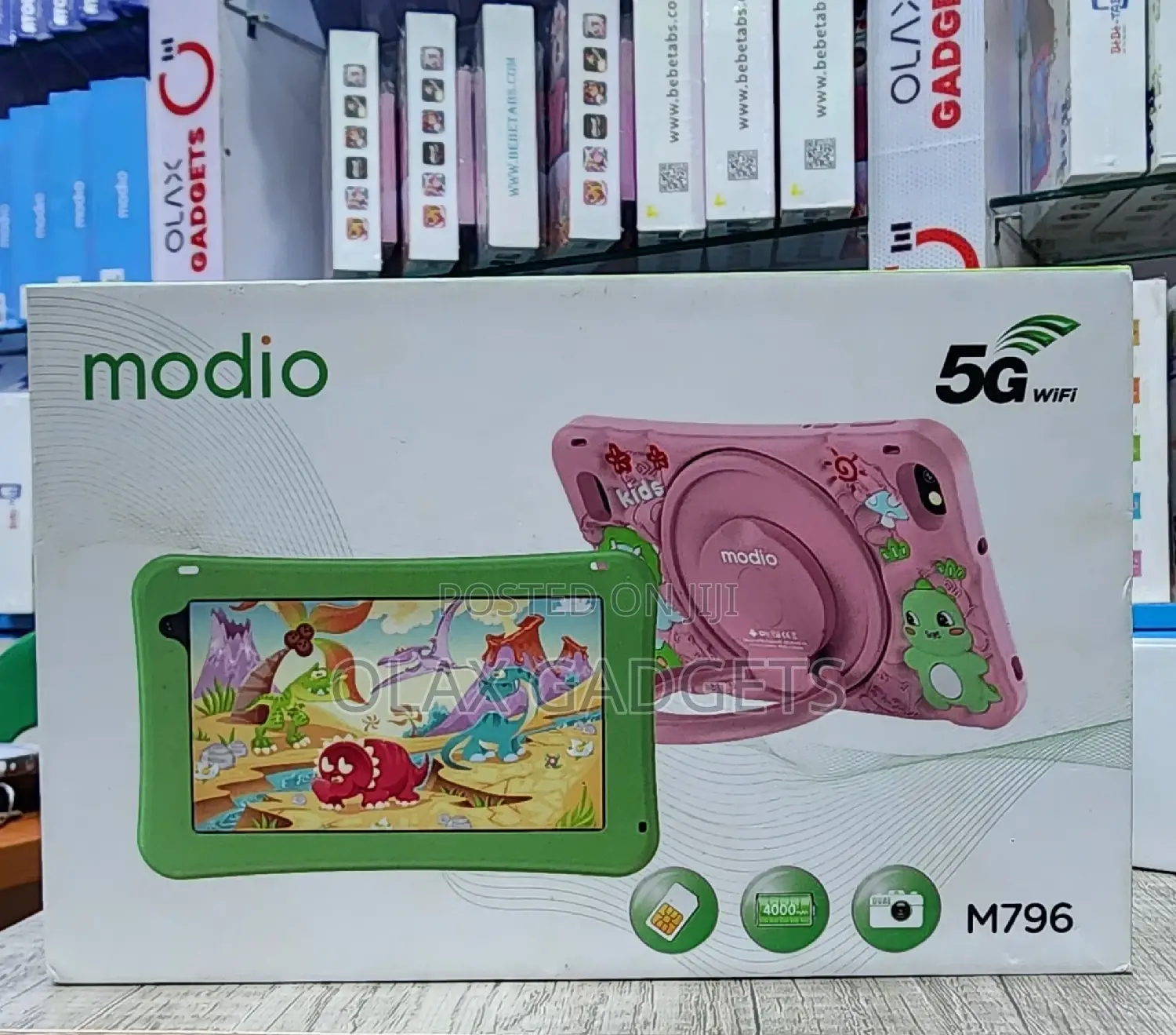 Modio M796 Kids Educational Simcard Tablet 256gb Storage
