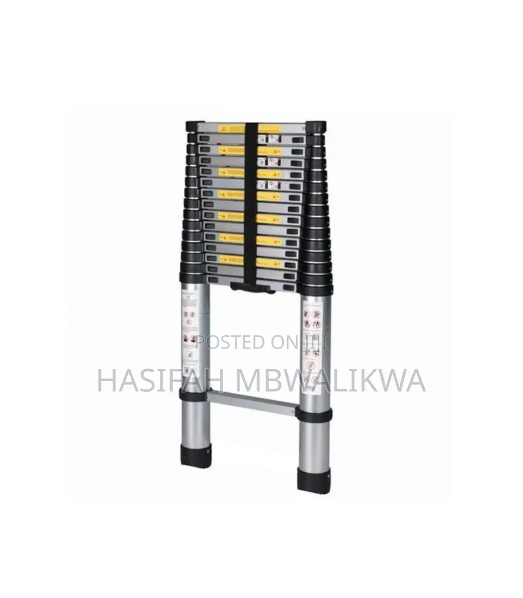 Aluminium Telescopic Extension Ladder 14 Steps - (4.1m)