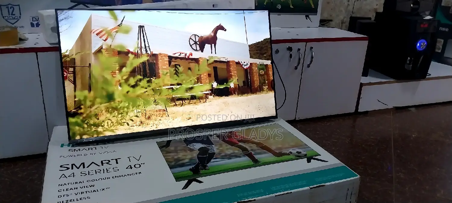 Hisense 40 Smart Digital Flat Screen Flameless