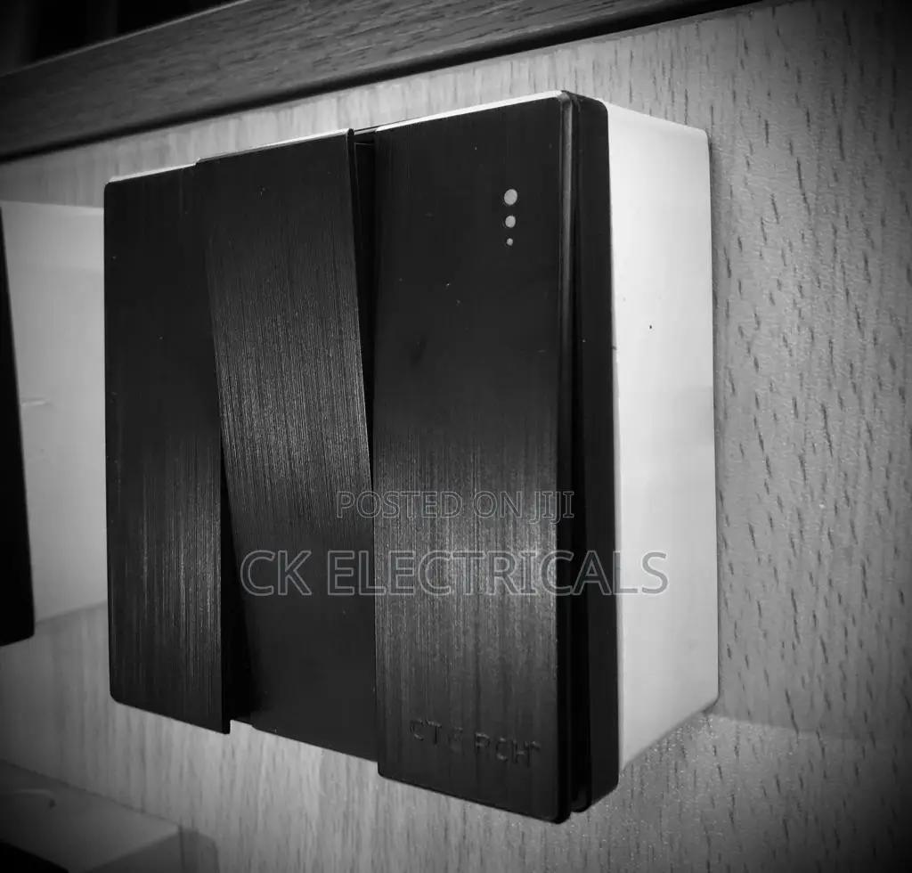 Black Switches and Socket Available