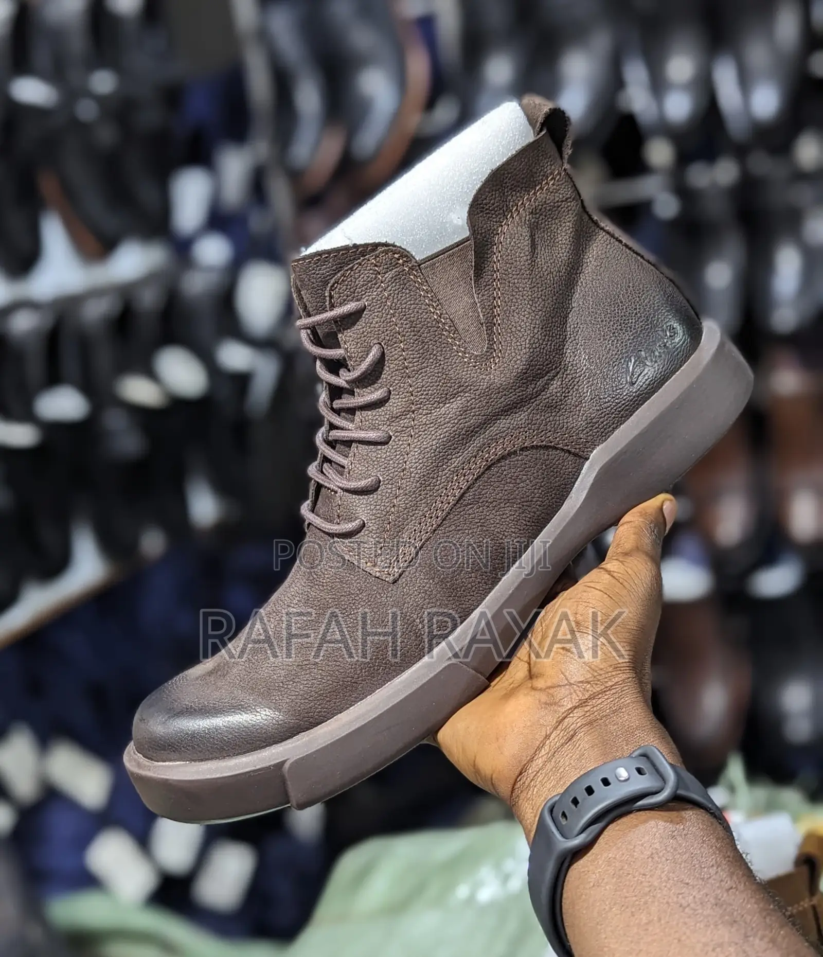 Original Casual Premium Lace Up Clarks Ankle Boots