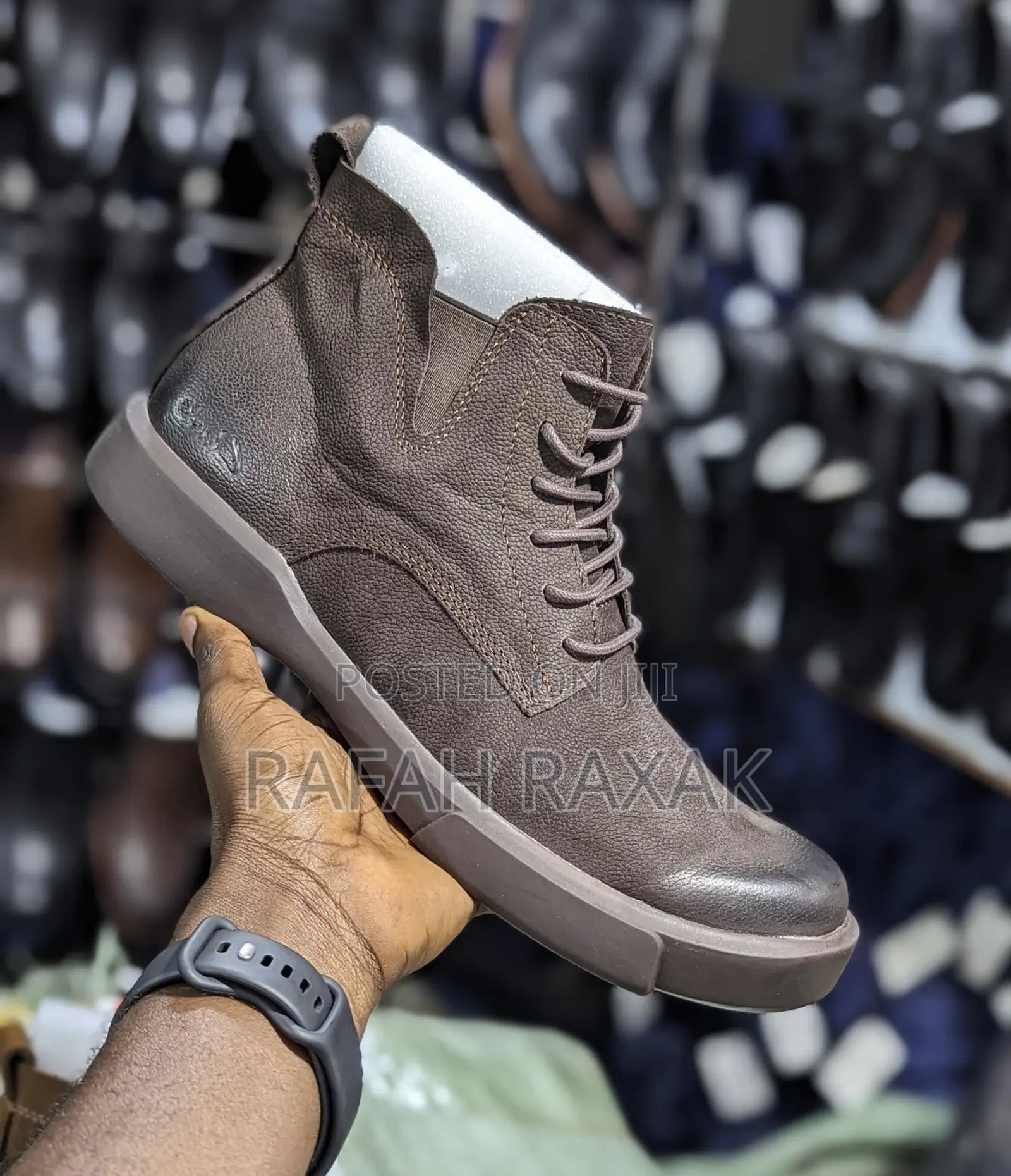 Original Casual Premium Lace Up Clarks Ankle Boots