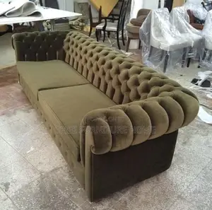 Photo - A Two Seat Chesterfield Sofa