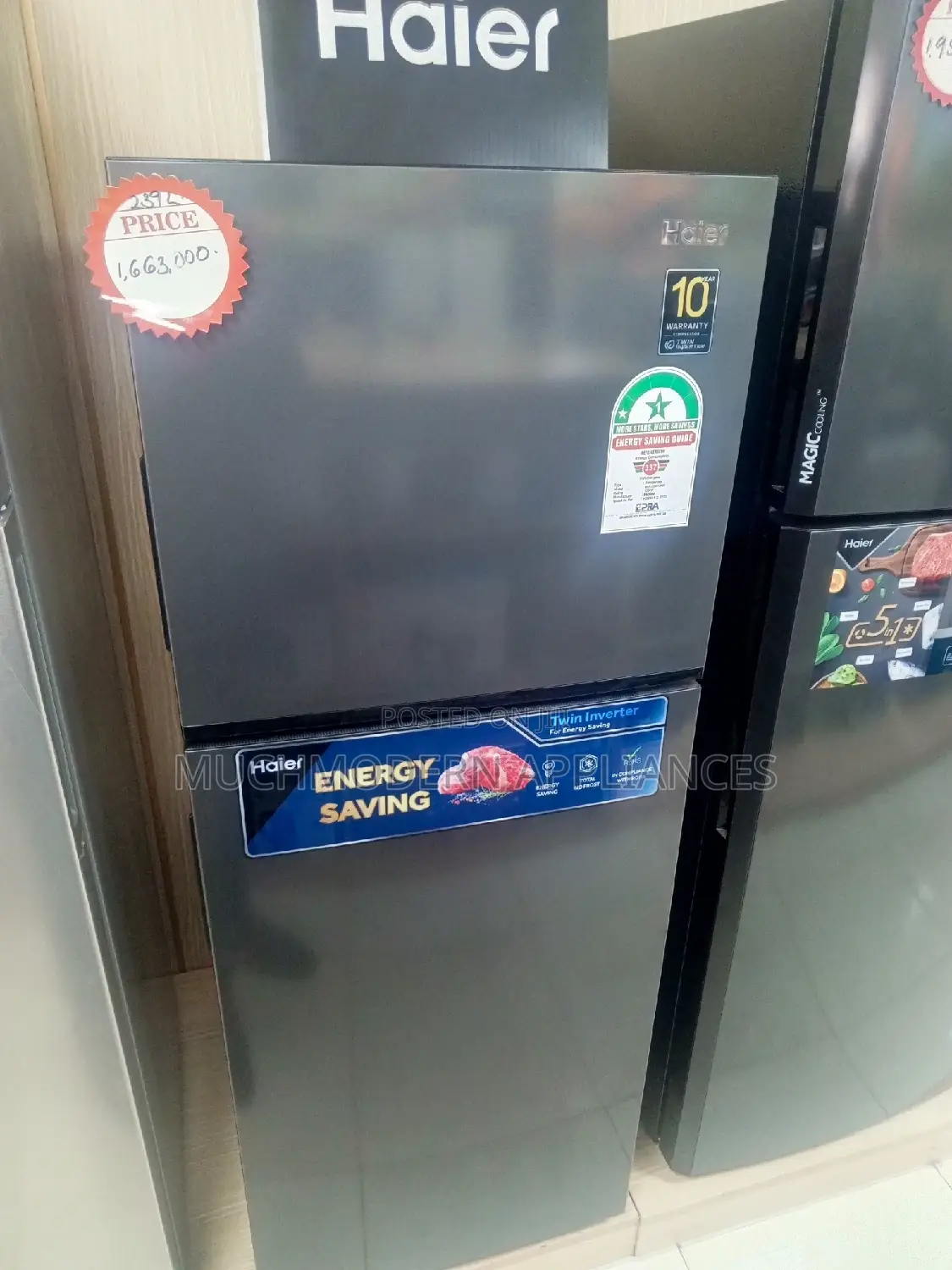 Haier 239 Litres Double Door Fridge