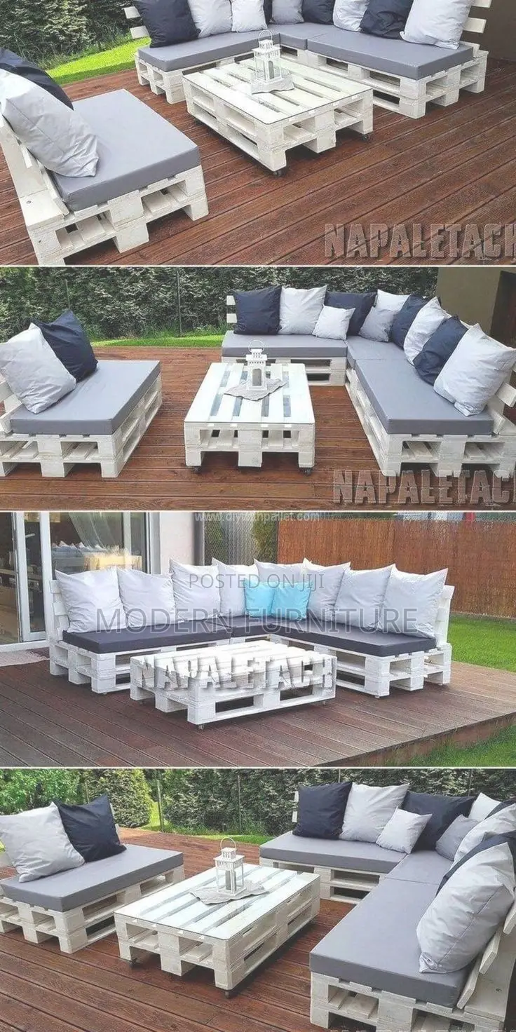 Garden Pallet Sets of 8 Seaters Call Us On