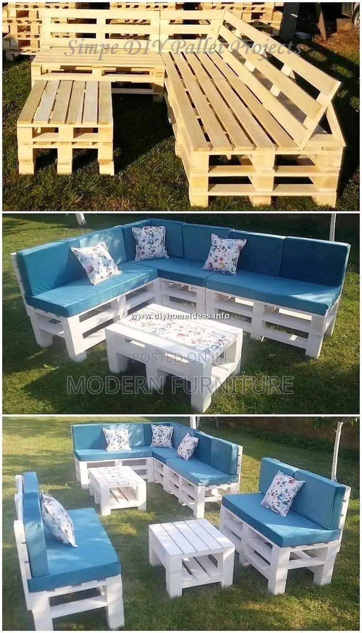 Garden Pallet Sofa Sets Call On
