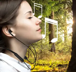 Original Bluetooth Neckband Earphones- Black