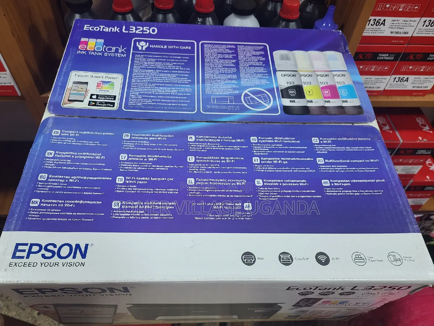 L3250
Epson Ecotank Wi-fi All-in-one Printer Original