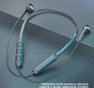 Neck Hanging Wireless Bluetooth Earphones Sports Earbuds
