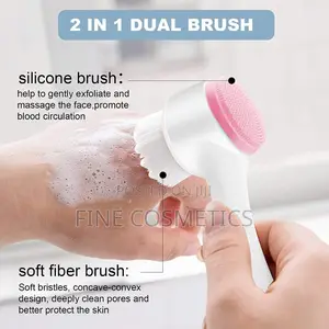 FACIAL CLEANSING BRUSH | Double Side Skin Care Face Cleaning