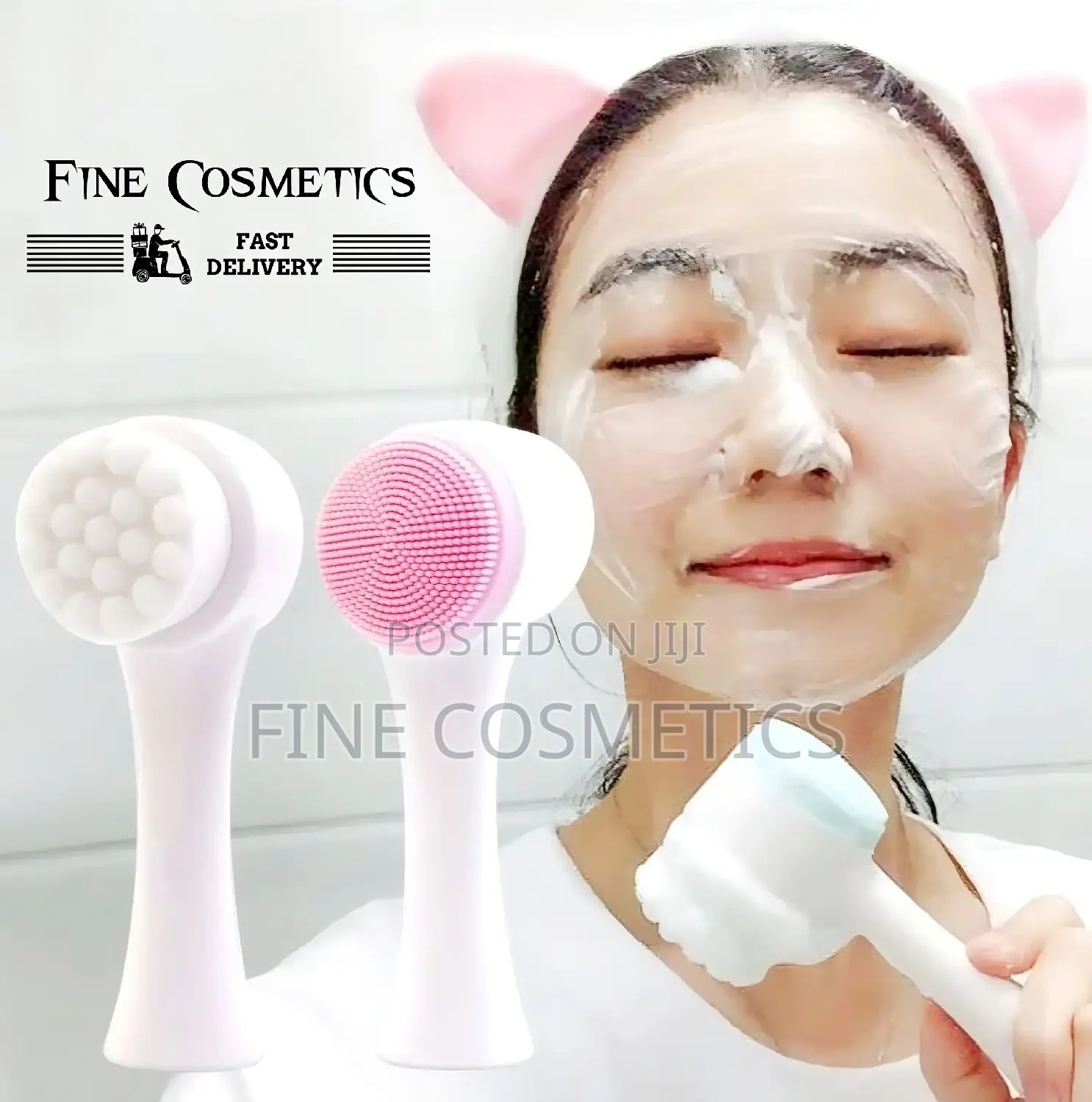 FACIAL CLEANSING BRUSH | Double Side Skin Care Face Cleaning