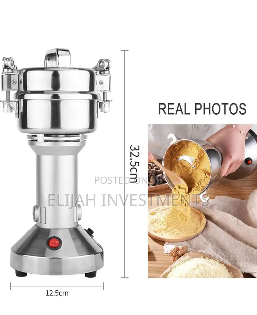 Electric Grain Mill Cereal Spice Grinder