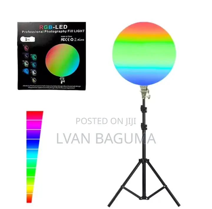 Round RGB LED Professional Photography Fill Light