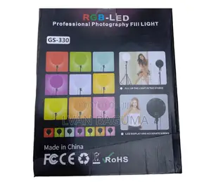 Round RGB LED Professional Photography Fill Light