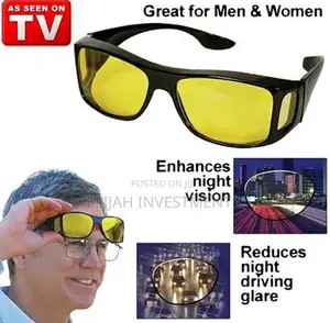HD Antiglare Night Vision Glasses