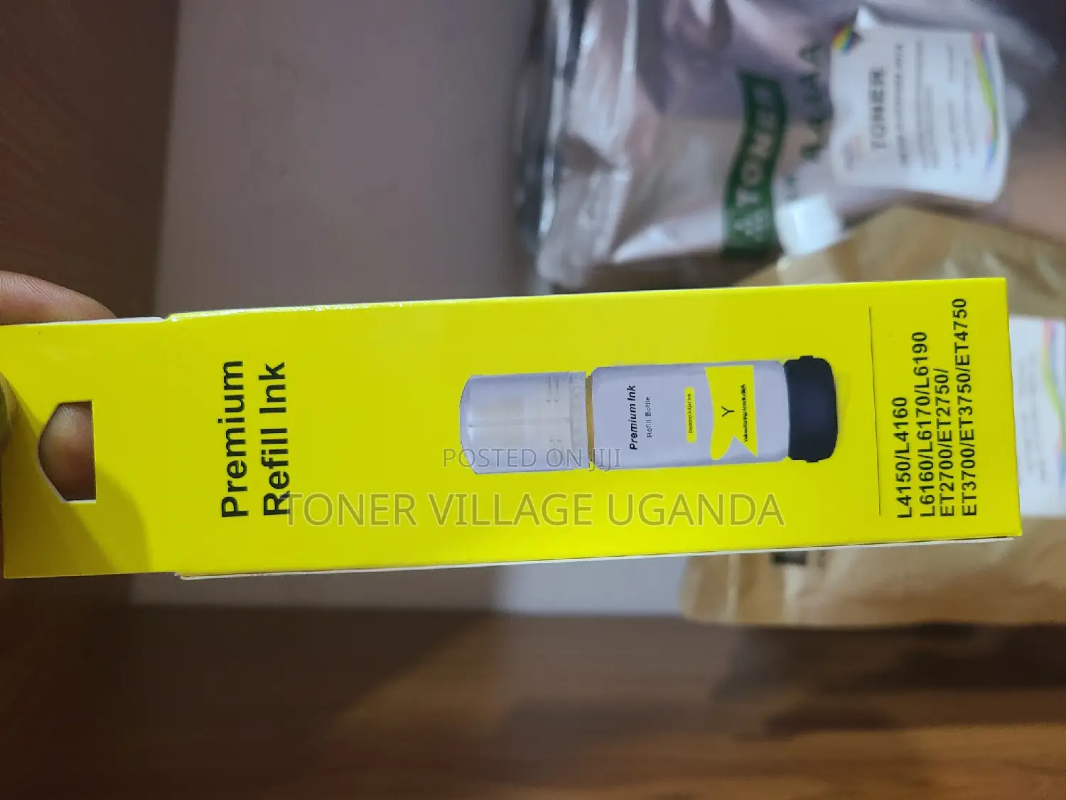 Premium Yellow Refill Ink for Epson Ecotank L3250 L3210 Etc