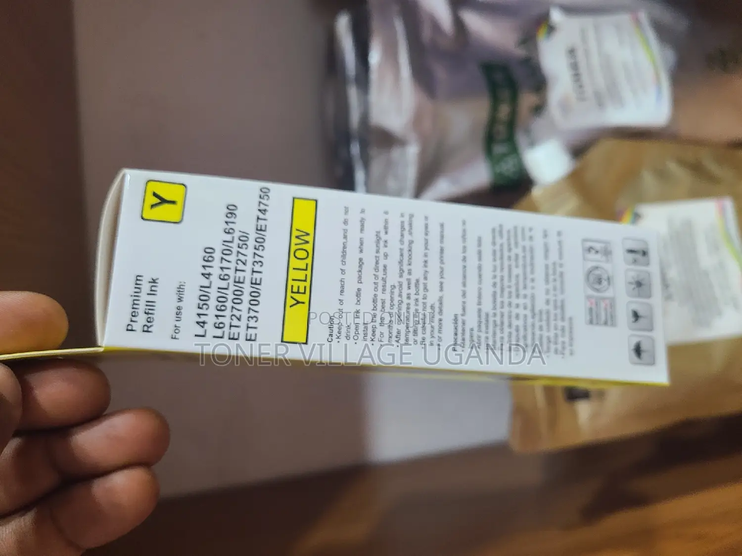 Premium Yellow Refill Ink for Epson Ecotank L3250 L3210 Etc