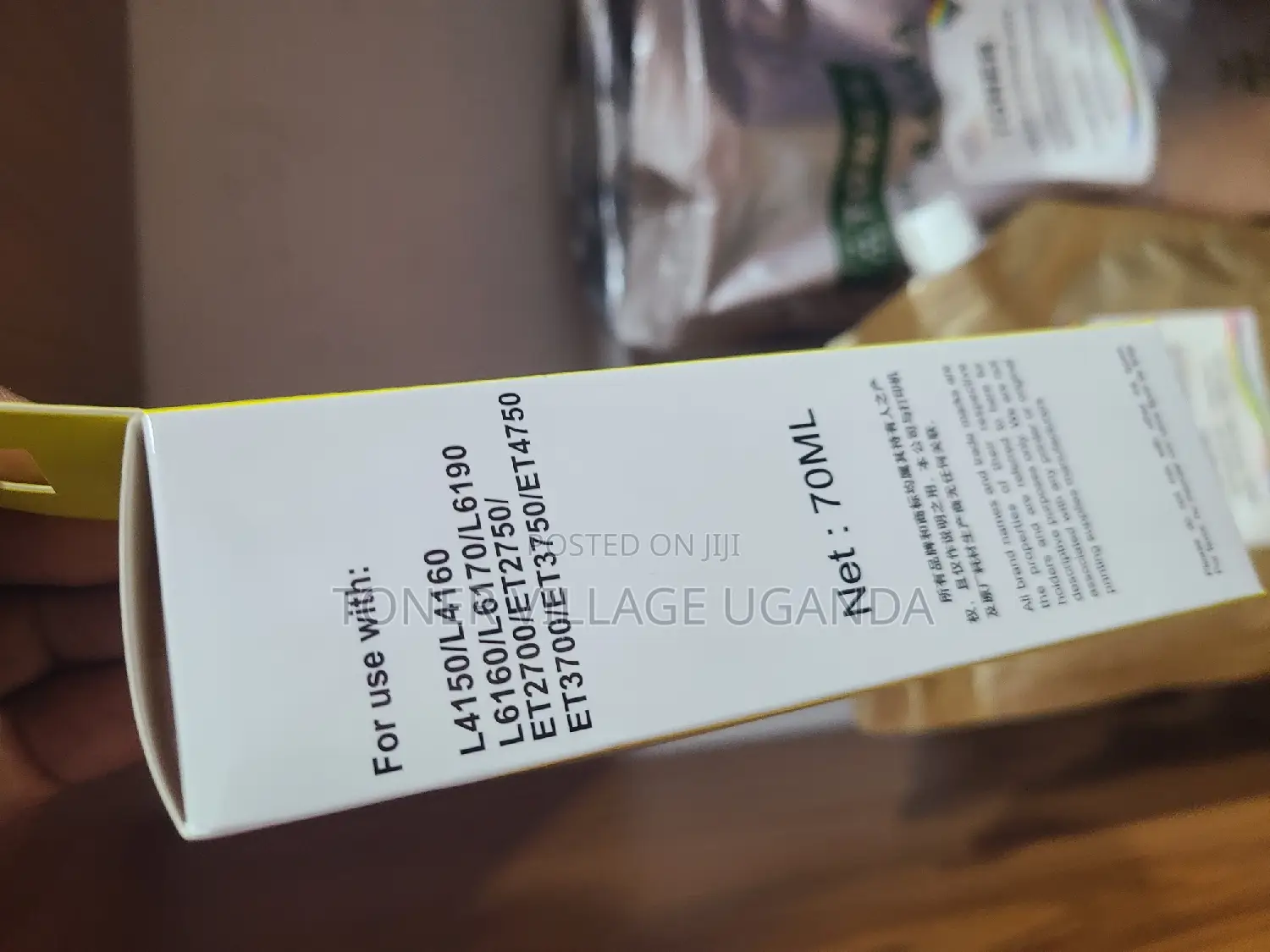 Premium Yellow Refill Ink for Epson Ecotank L3250 L3210 Etc