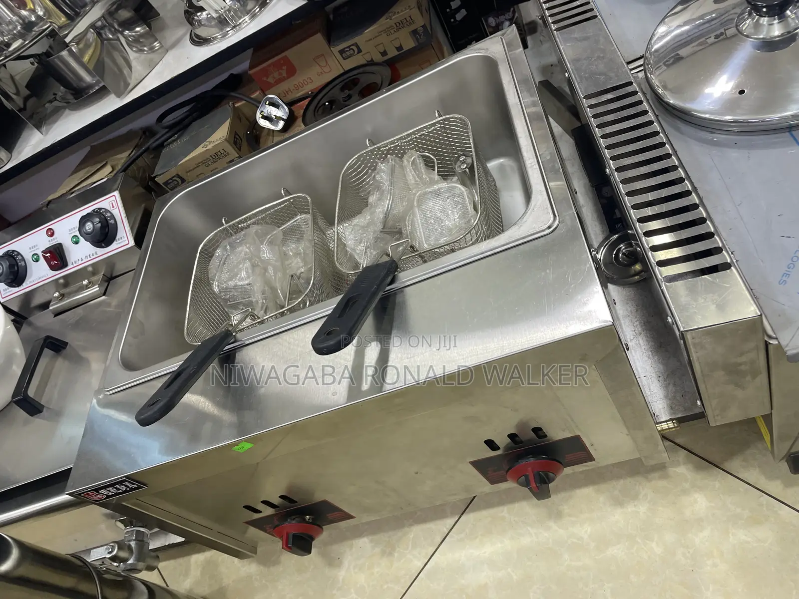 2ft Wide Commercial Gas Deep Fryer