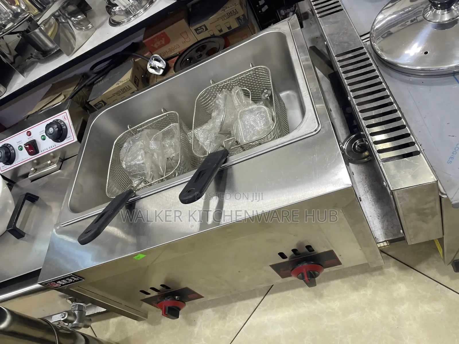 2ft Wide Commercial Gas Deep Fryer