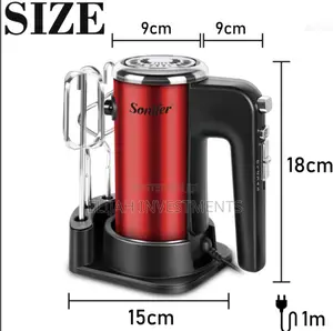 2 In1 5 Speed Sonifer Hand Mixer