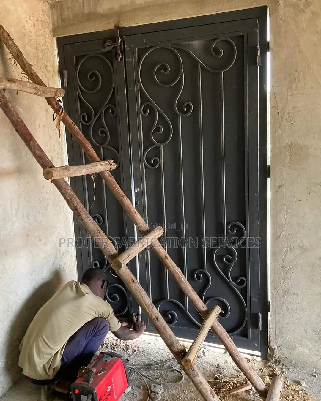 Security Basement Door