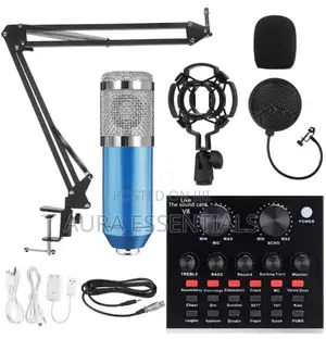 Full Set BM-800 Condenser Microphone Kit