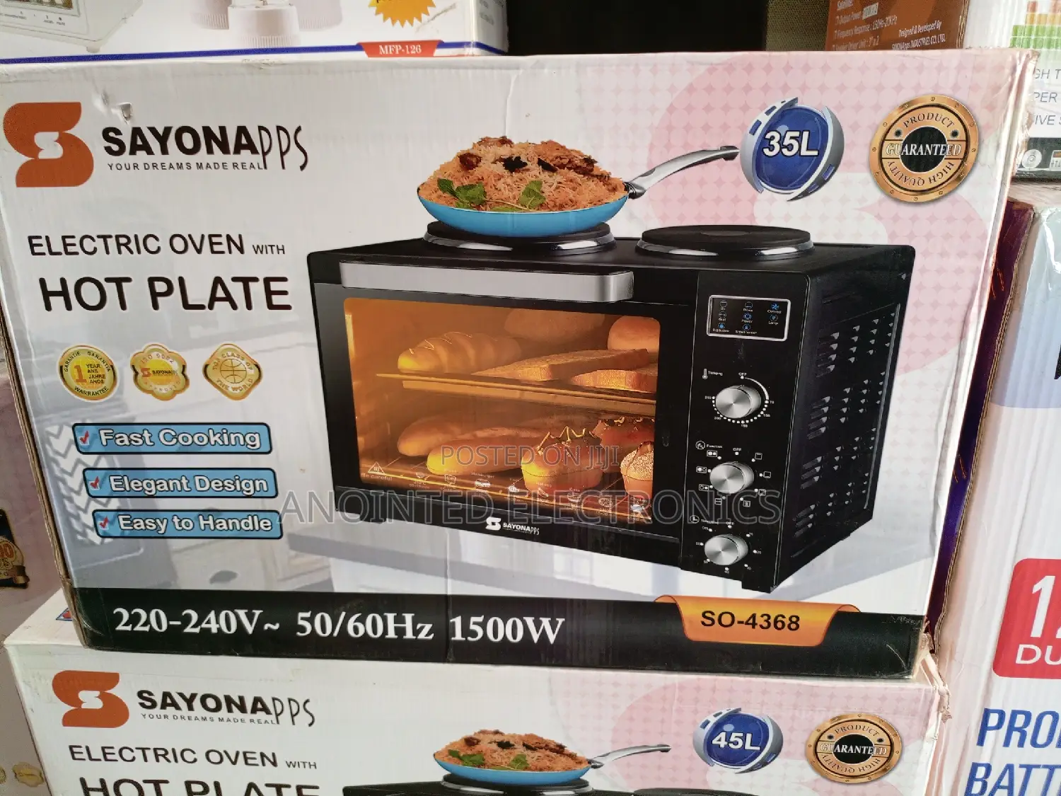 Sayona Electric Oven