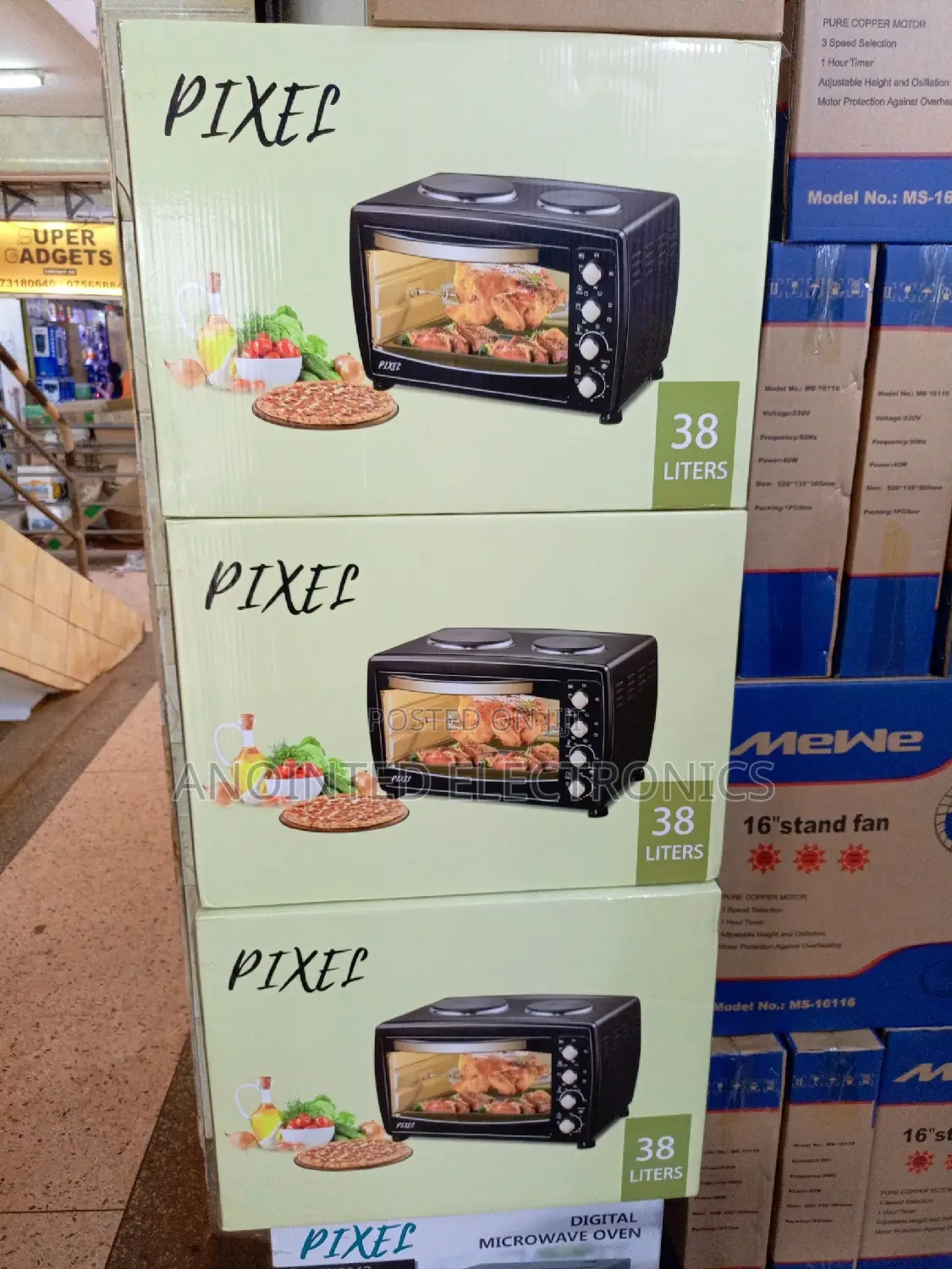 Pixel Elcetricoven 38L