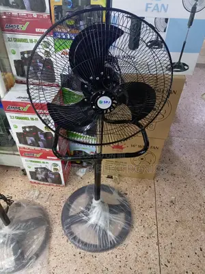 SPJ Stand Fans Black